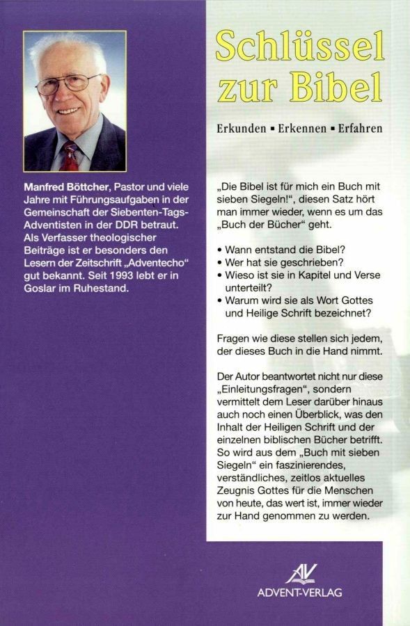 Advent-Verlag GmbH-Schlüssel zur Bibel_2420333_2 Advent-Verlag GmbH-Schlüssel zur Bibel_2420333_