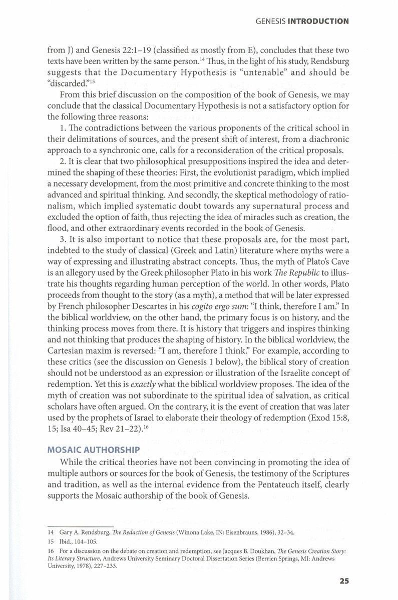 Pacific Press Publishing Association-SDA International Bible Commentary 1 - Genesis, Englisch_2540817_14 Pacific Press Publishing Association-SDA International Bible Commentary 1 - Genesis, Englisch_2540817_