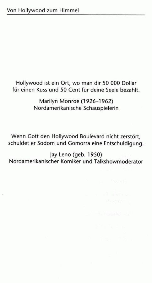 Advent-Verlag GmbH-Von Hollywood zum Himmel_2420374_