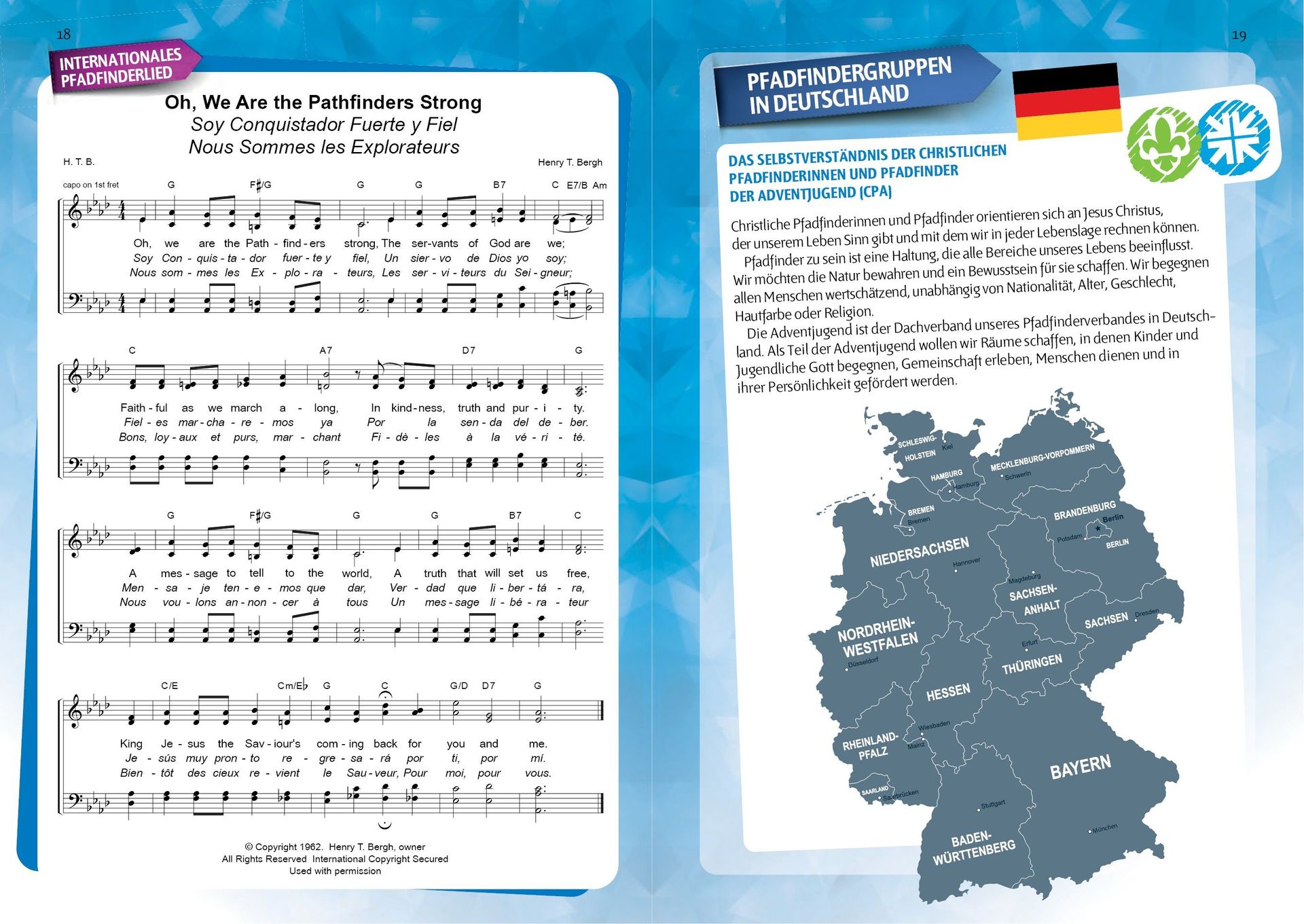 Advent-Verlag GmbH-Bibel, Neues Leben, Pfadfinder, Taschen, türkis-orange_2921801_