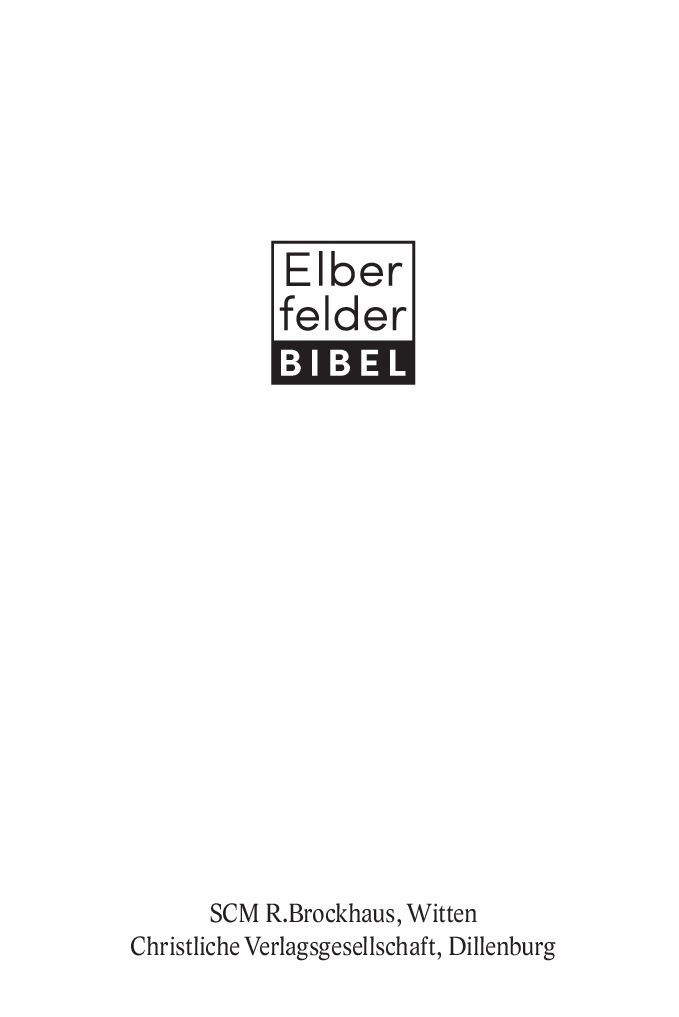 SCM Brockhaus-Bibel, Elberfelder, Brockhaus, Taschen, Kunstleder braun Reissverschluss_2942755_