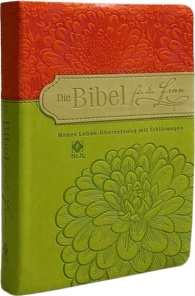 Editorial Safeliz S.L.-Bibel, Neues Leben, Frauen, Standard, orange/hellgrün_2421069_