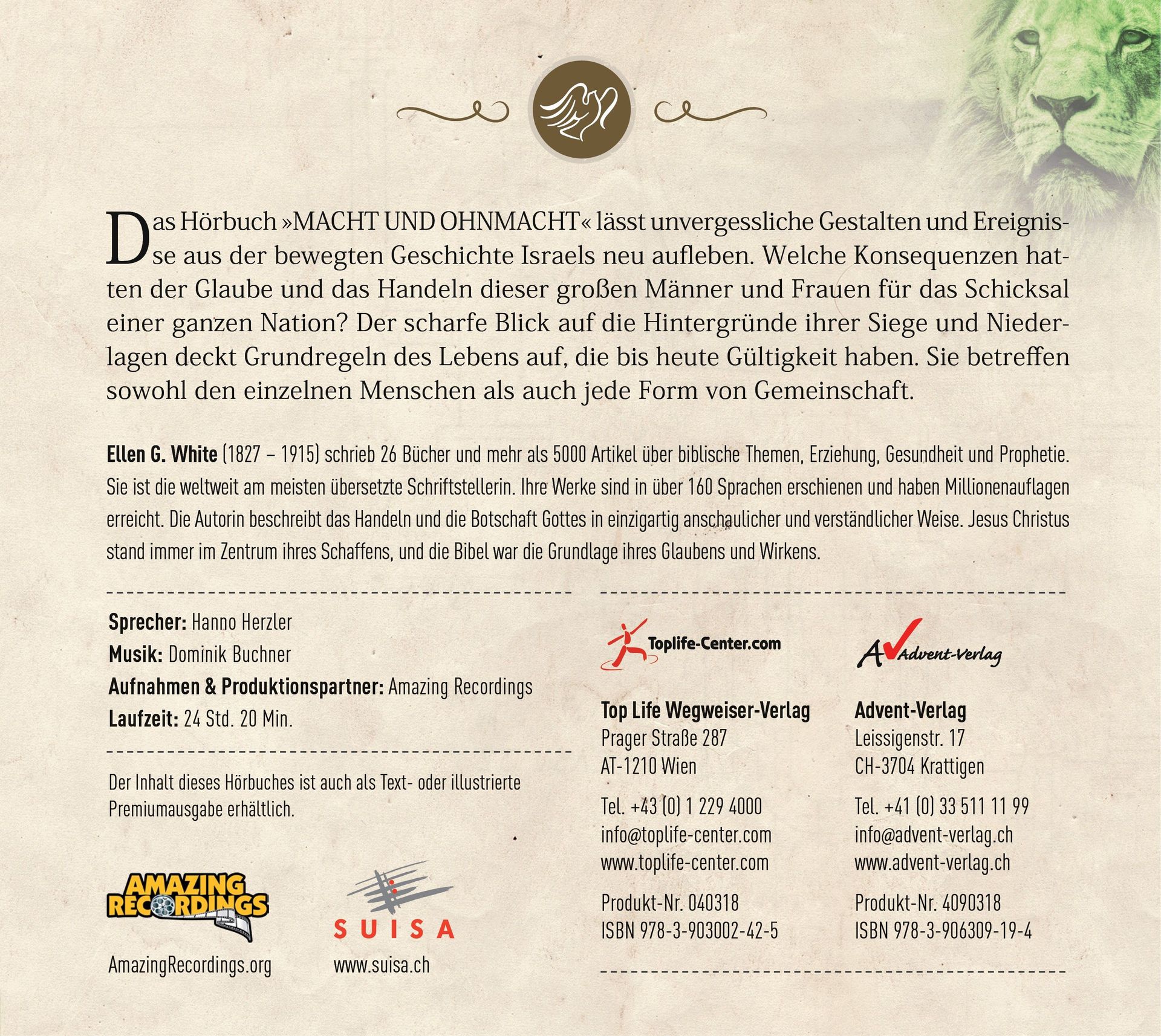 Advent-Verlag Schweiz-HB: Macht und Ohnmacht (2 MP3-CDs)_3611100_3 Advent-Verlag Schweiz-HB: Macht und Ohnmacht (2 MP3-CDs)_3611100_