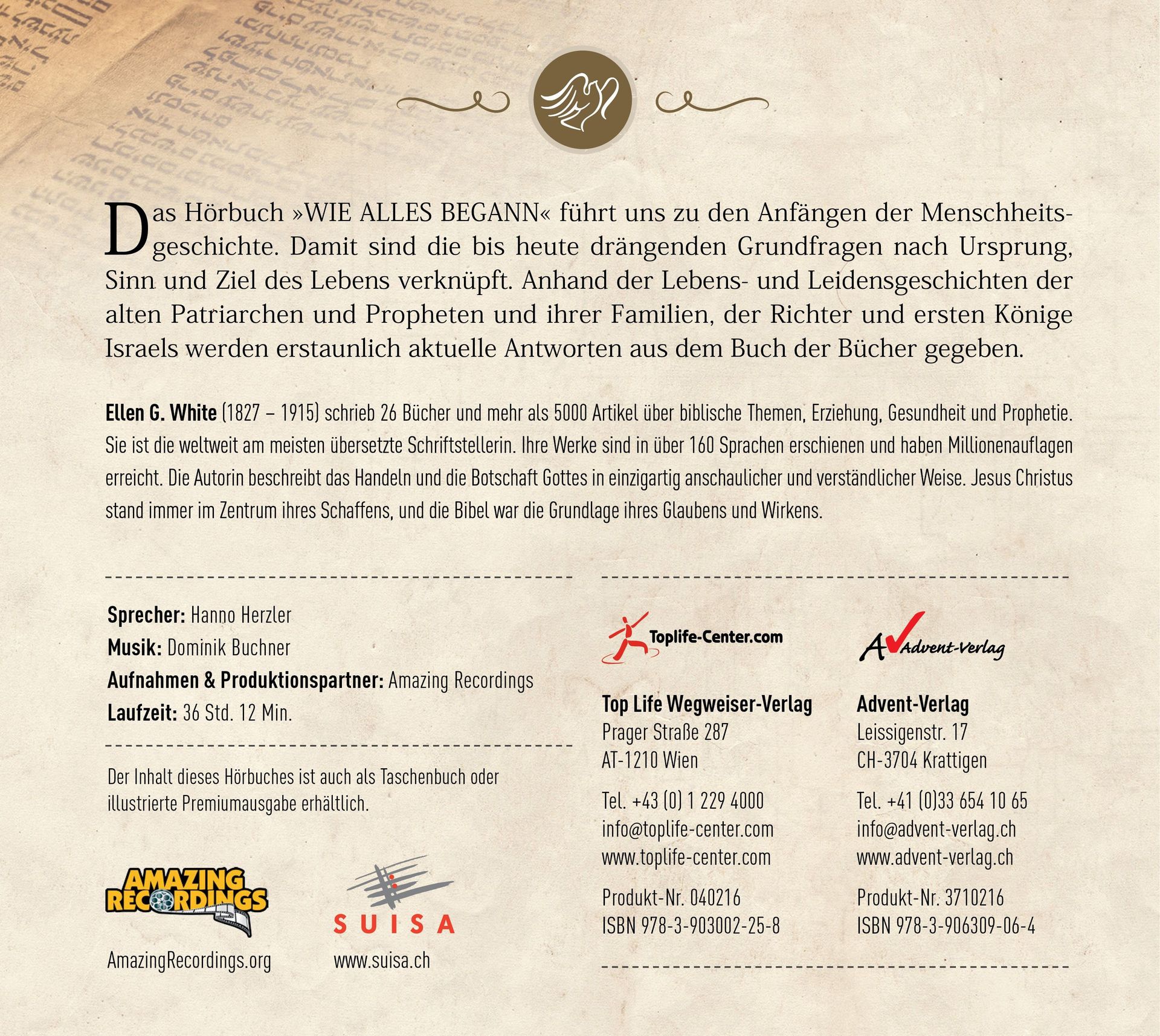 Advent-Verlag Schweiz-HB: Wie alles begann - digitale Version (MP3-Download)_2413014_3 Advent-Verlag Schweiz-HB: Wie alles begann - digitale Version (MP3-Download) 2413014_3