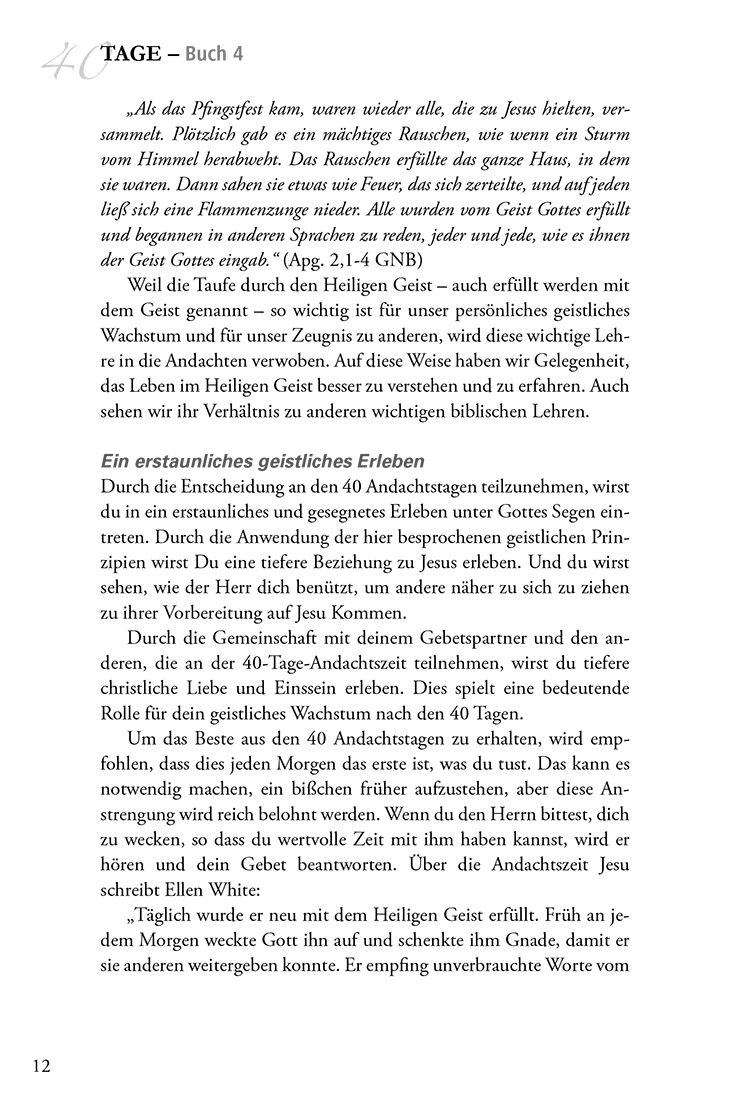 ABC Medien GmbH-40 Tage Andachten und Gebete, Buch 4_2430007_