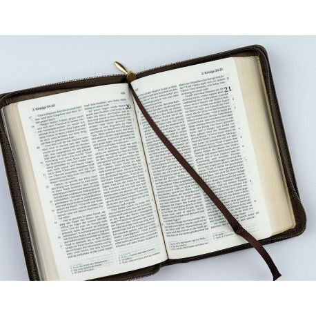 Beröa-Verlag-Bibel, Elberfelder, Hückeswagen, Pocket, Leder meliert, Reissverschluss_2942941_4 Beröa-Verlag-Bibel, Elberfelder, Hückeswagen, Pocket, Leder meliert, Reissverschluss_2942941_