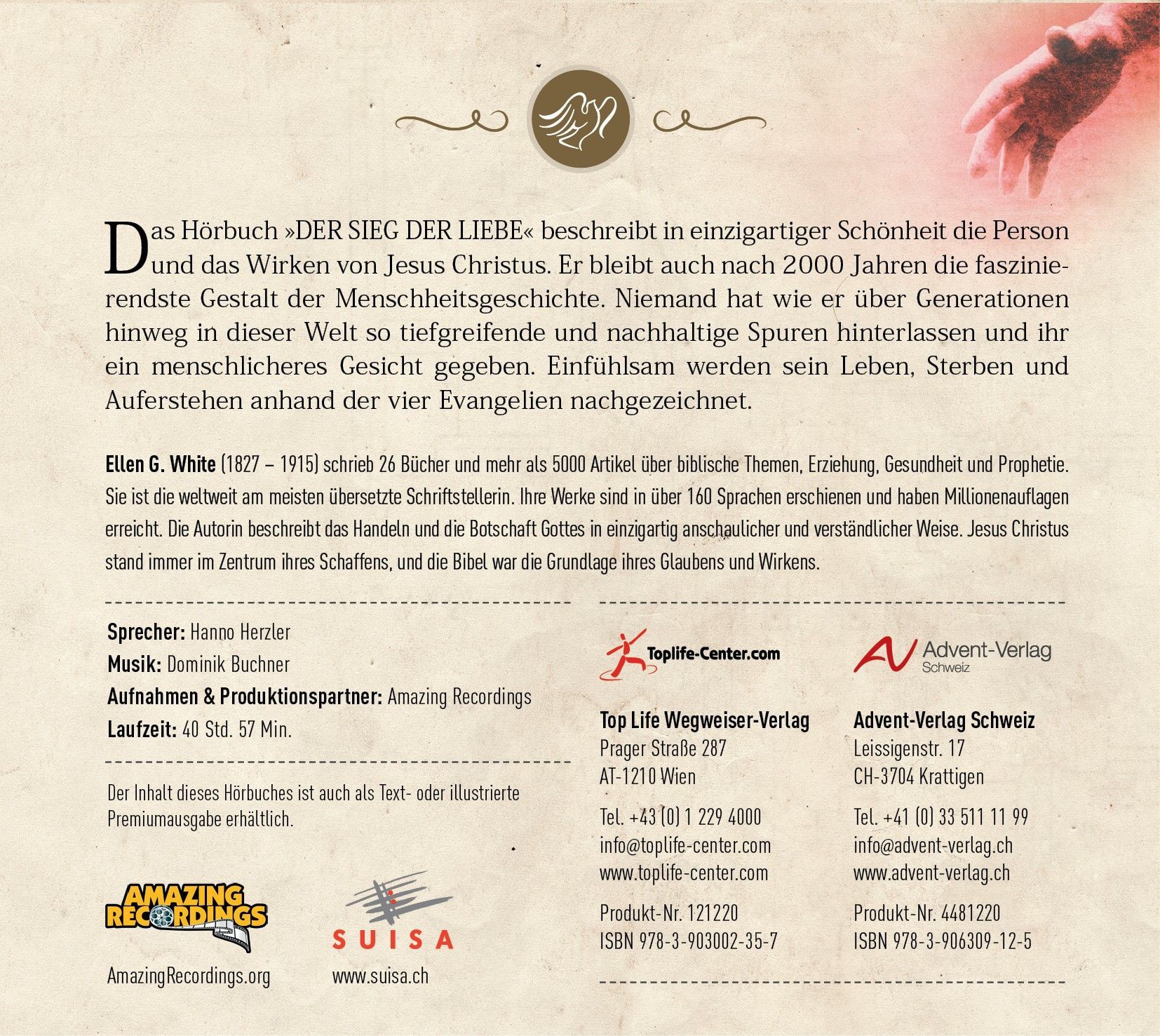 Advent-Verlag Schweiz-HB: Der Sieg der Liebe - digitale Version (MP3-Download)_2413012_