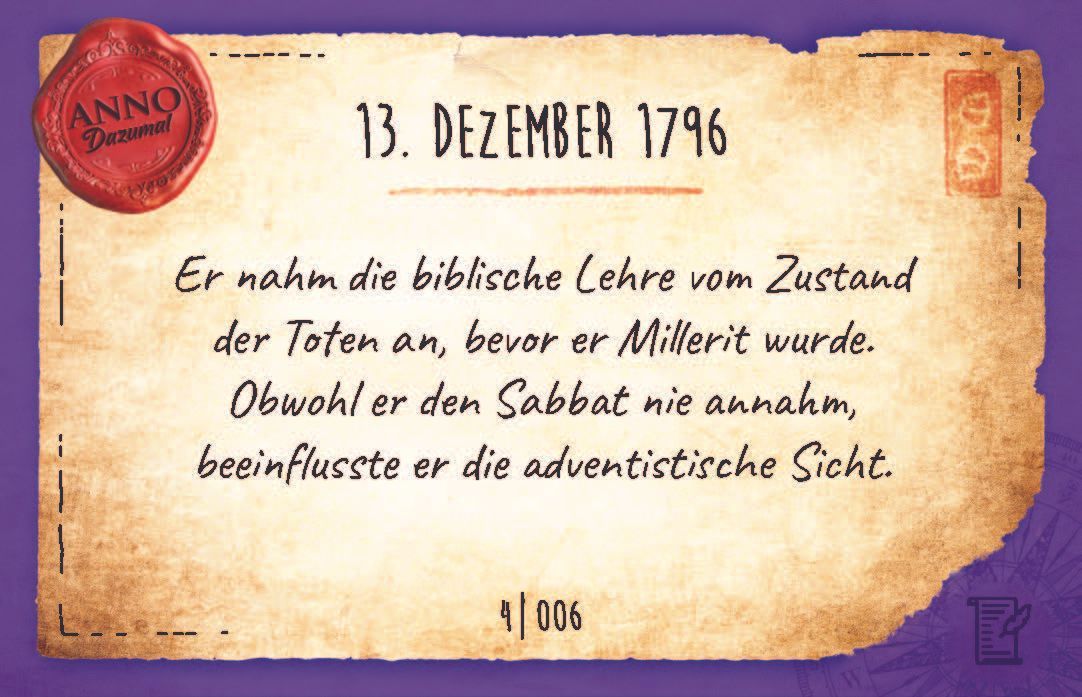 Advent-Verlag Schweiz-ANNO Dazumal, Set 4 Adventgeschichte_3612350_15 Advent-Verlag Schweiz-ANNO Dazumal, Set 4 Adventgeschichte_3612350_